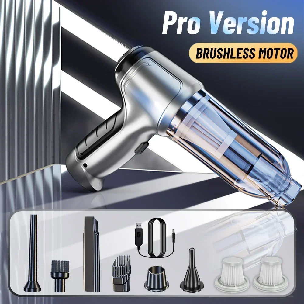 Portable Cordless Car Vacuum Cleaner – 95000PA