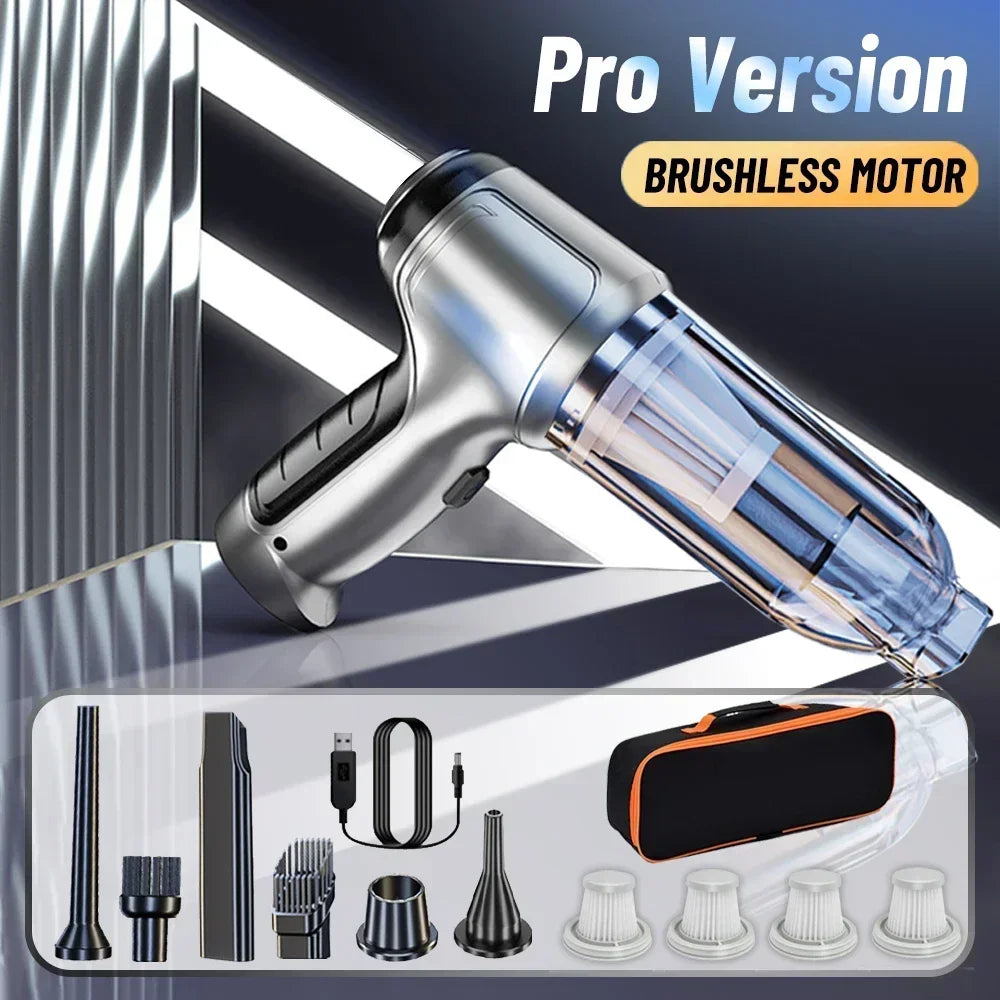 Portable Cordless Car Vacuum Cleaner – 95000PA