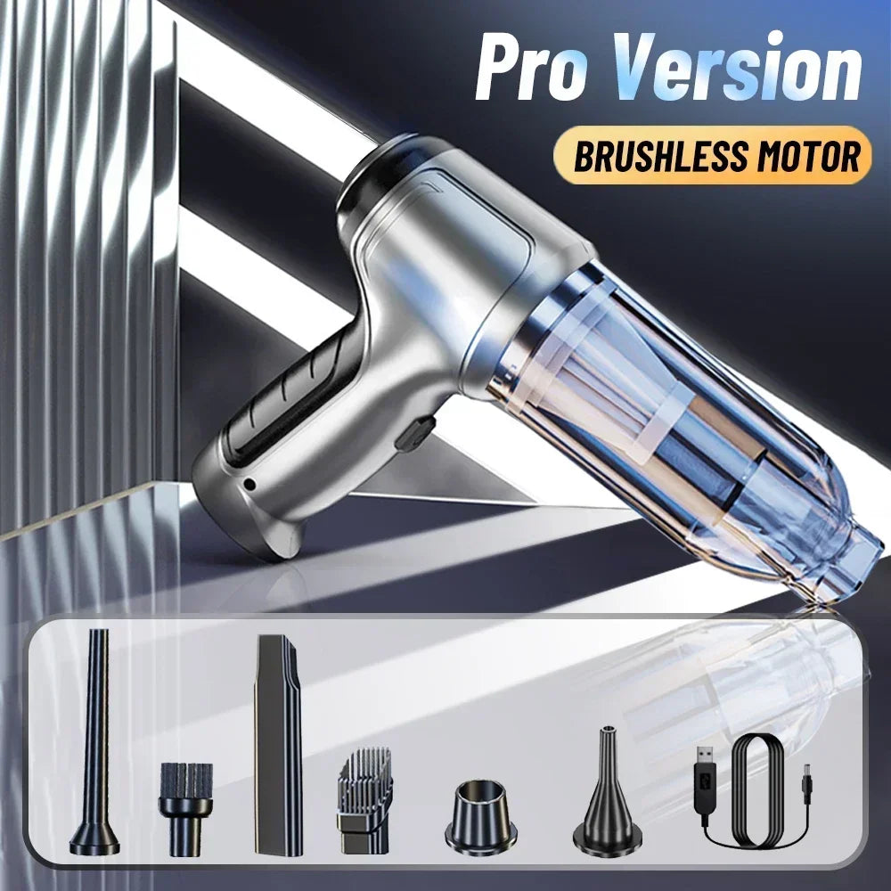 Portable Cordless Car Vacuum Cleaner – 95000PA